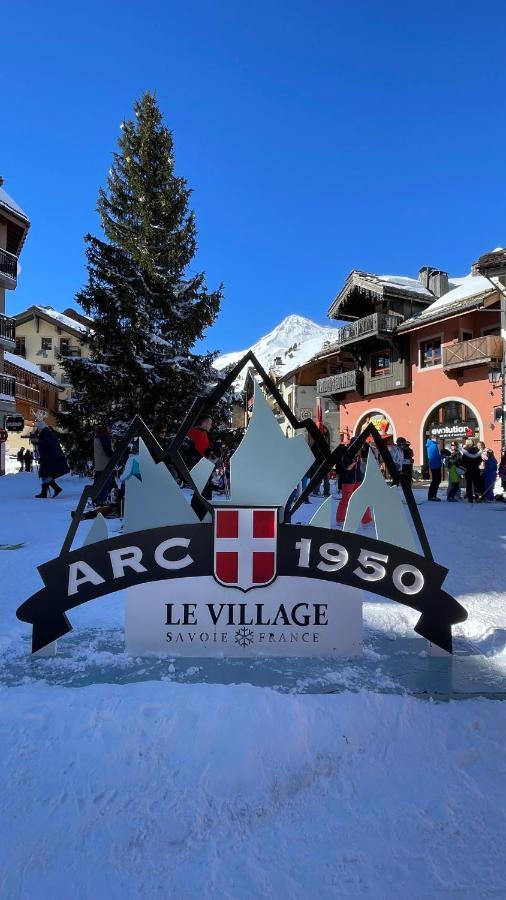 Arc 1950 - Appt 2Ch - 6 Pers - Res 5* Luxe - Piscine, Sauna, Hamman, Jacuzzi - Classe 5 Cristaux Paradiski Les Arcs (Savoie) Exterior foto